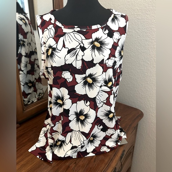 Ann Taylor sleeveless tunic top. Size L. NWOTGS. - Picture 1 of 5